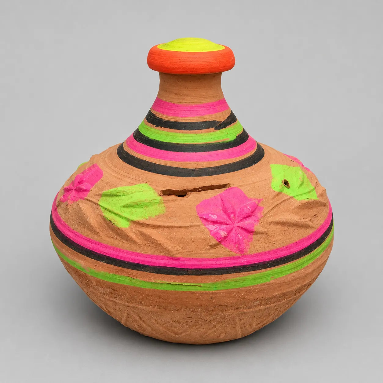 Handmade Clay Gullak – Traditional Mitti Money Bank | Piggy Bank