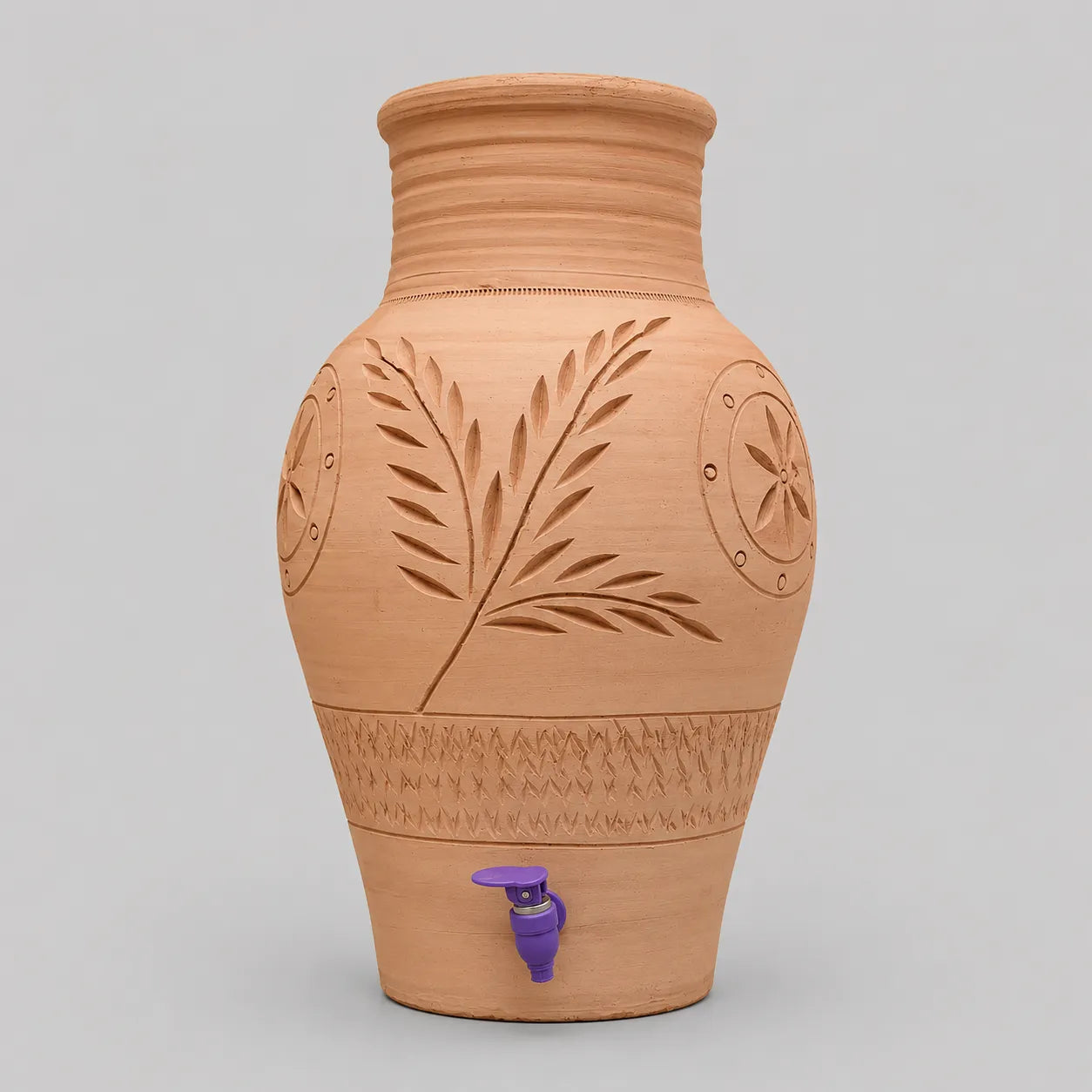 20L Mitti Ka Matka Pani Cooler with Tap