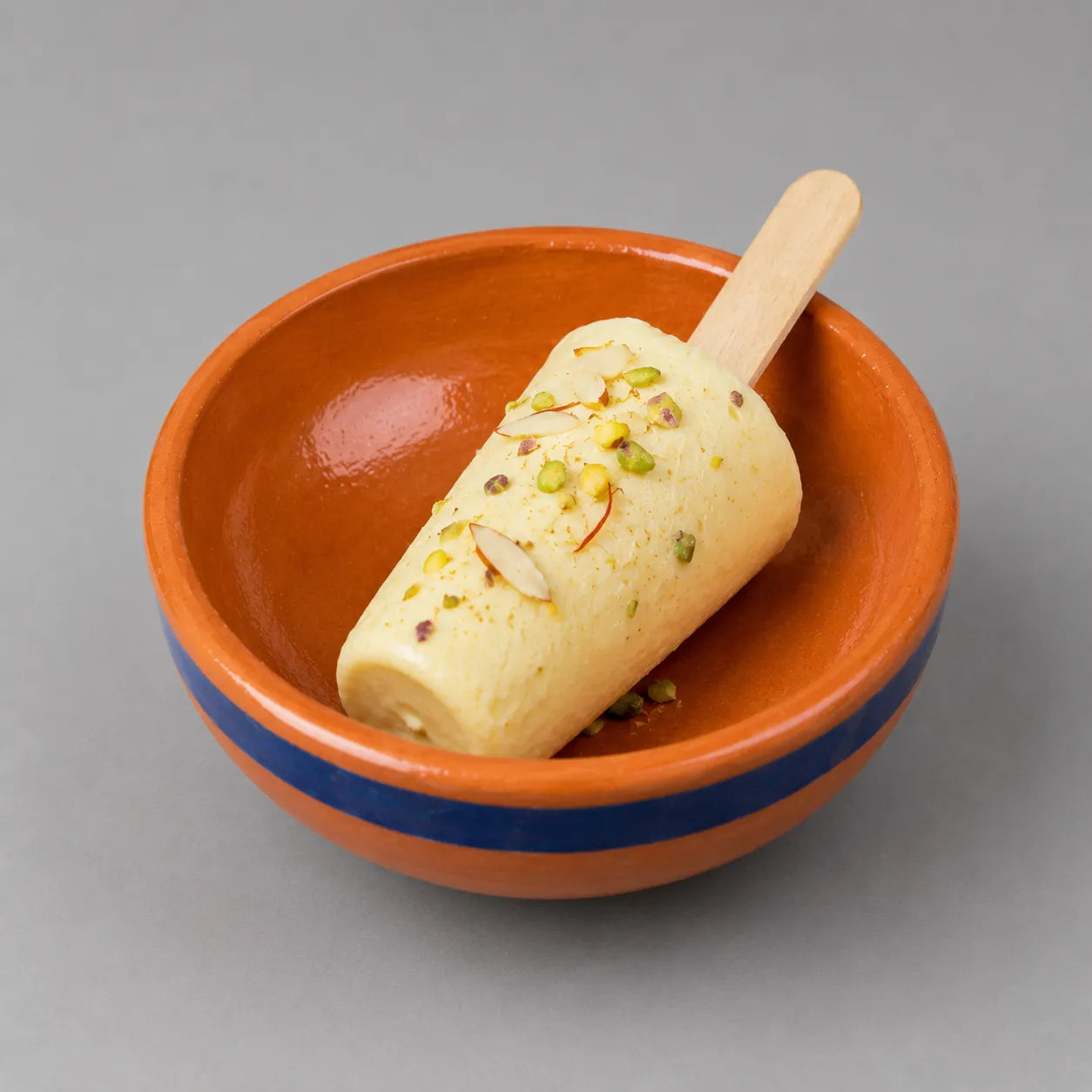 5-Piece Terracotta Dessert Bowl Set – Handmade Clay Bowls for Kulfi & Ice Cream