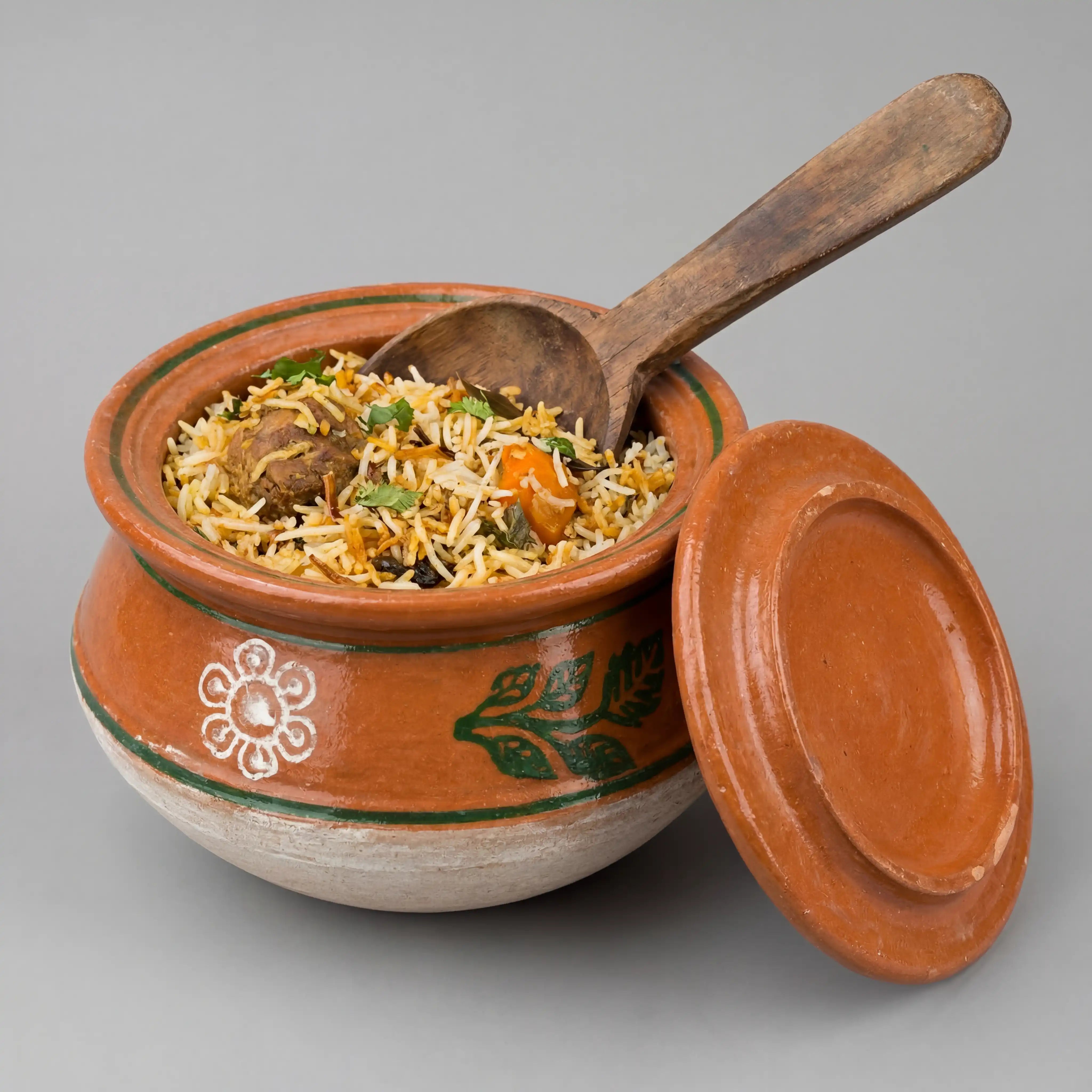 Clay Handi Bowl with Lid