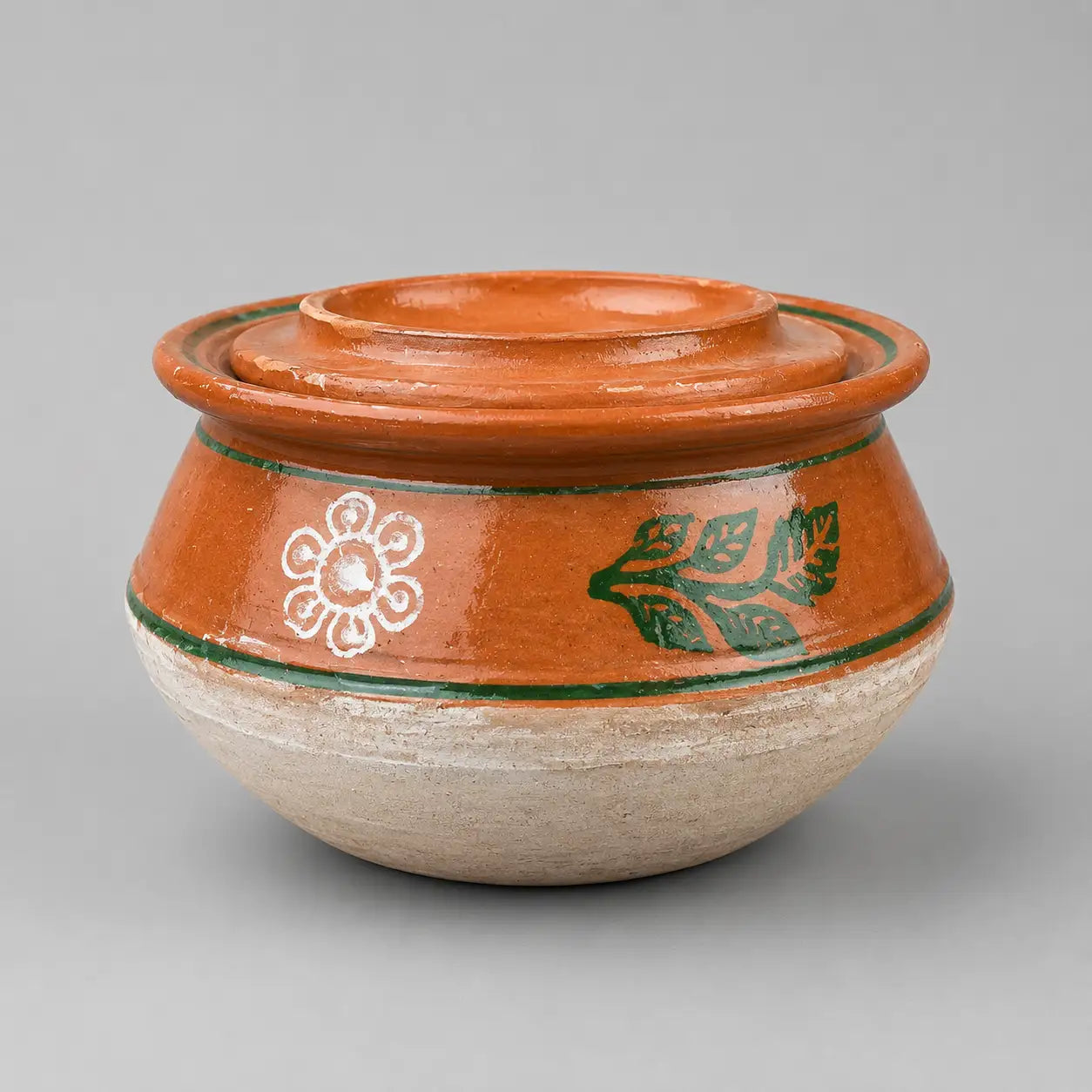 Clay Handi Bowl with Lid