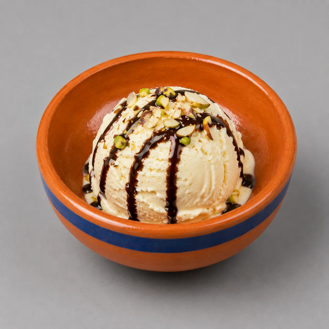 5-Piece Terracotta Dessert Bowl Set – Handmade Clay Bowls for Kulfi & Ice Cream
