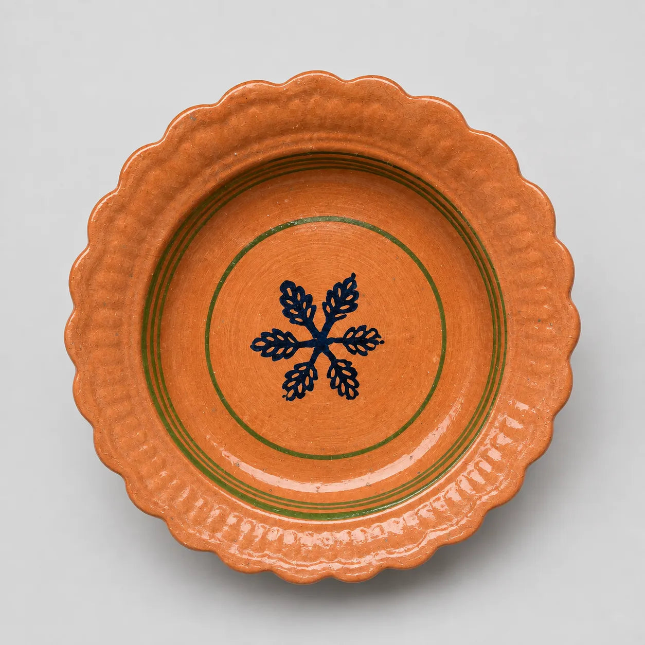 6-Piece Clay Serving Plates – Handmade Terracotta Plates