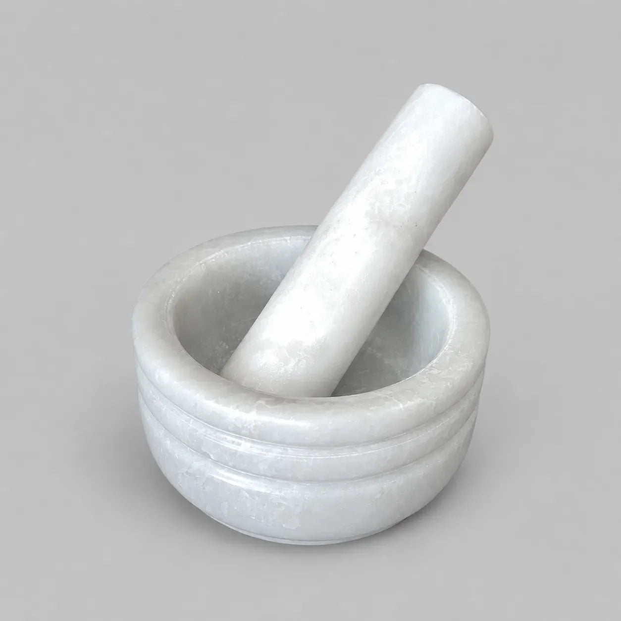 Premium Marble Mortar & Pestle