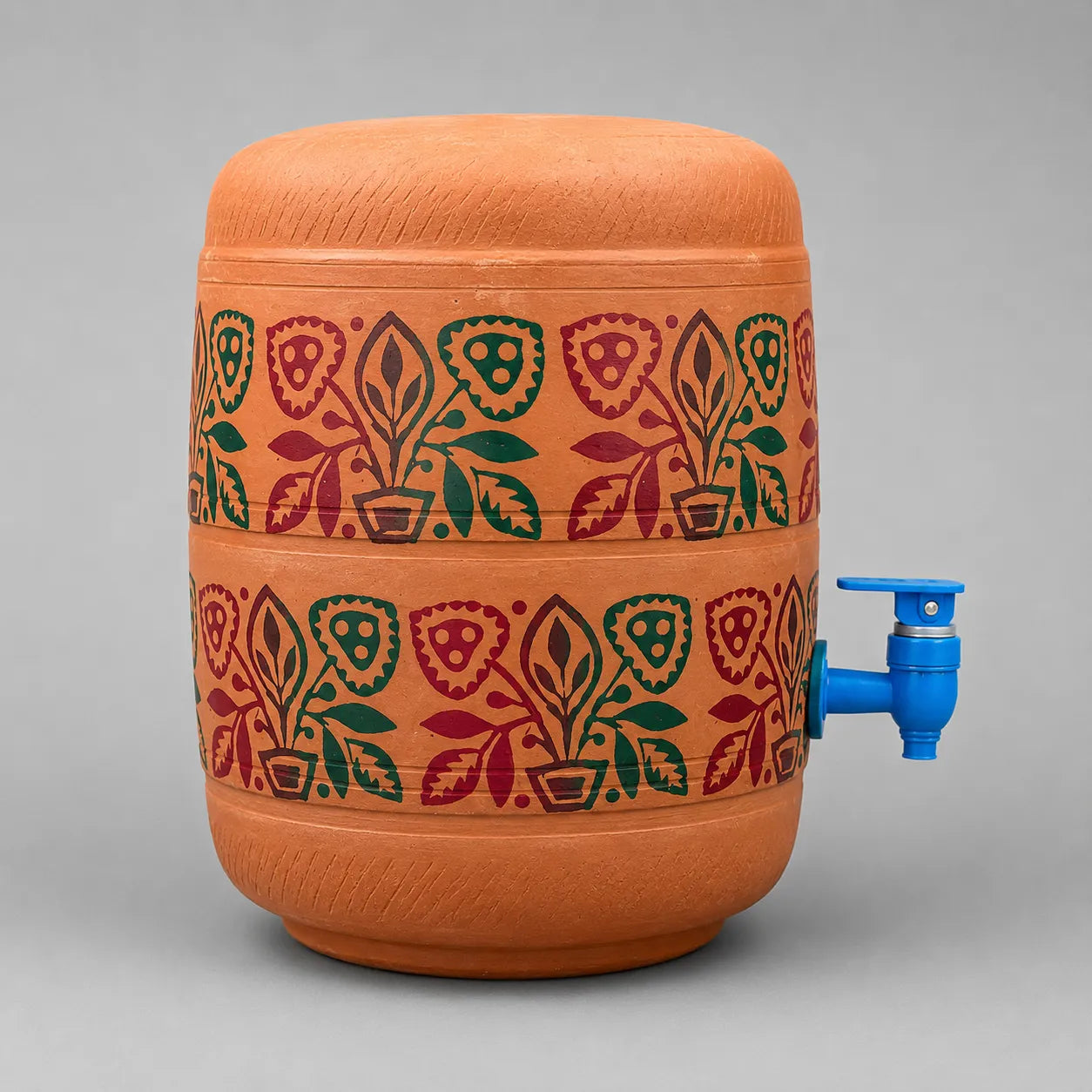 5L Clay Water Cooler/ Matka with Tap