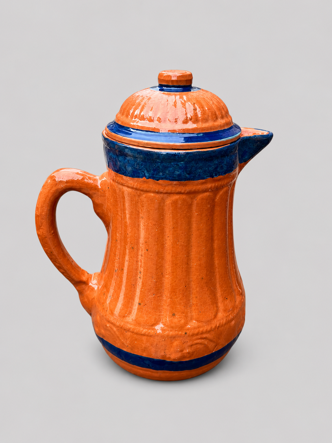 Premium Handmade Mitti Water Jug Set – 1 Jug + 6 Glasses